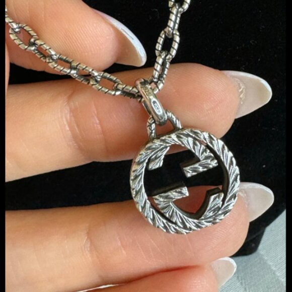 Gucci interlocking GG logo Necklace - Picture 3 of 10